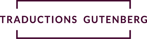 Logo de traduction gutenberg en bourgogne
